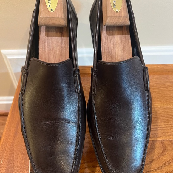 Bruno Magli Rich Brown Leather Loafers main image 4